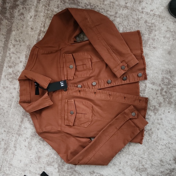 KUT From The Kloth Kara Jacket Frayed Hem - Picture 2 of 12